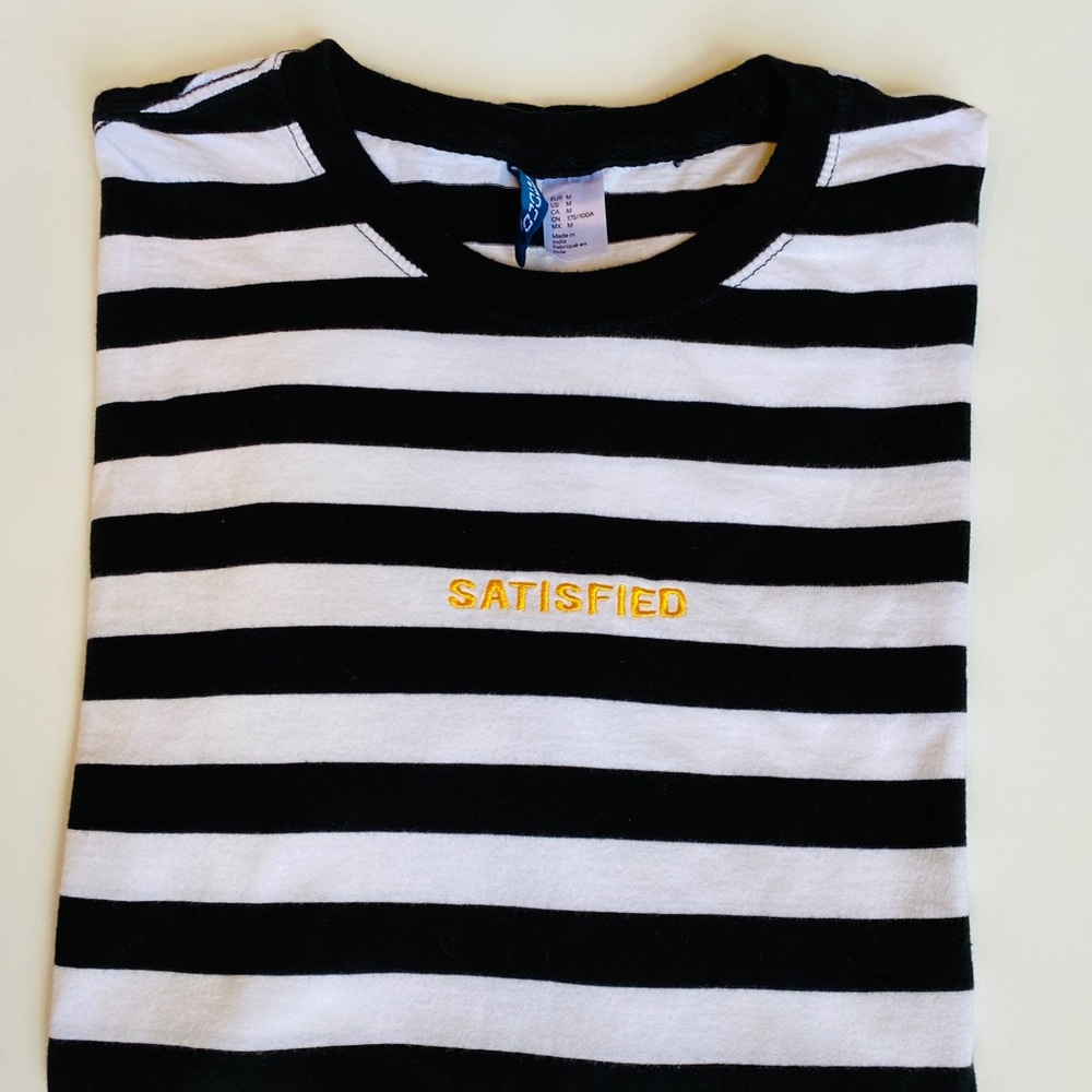 H&M men striped T shirt